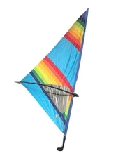 Windsurfing Classic Set with custom 5.5 m Sail, Mast, BOOM Metal, dagger
