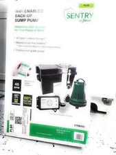 NEW!! ZOELLER  12V 45GPM WIFI Enabled Back-Up Sump Pump System Model - STBB200
