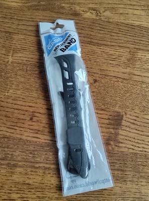 Vintage LCD Digitaluhr Casio RFT-100 schwarzes Band Nos