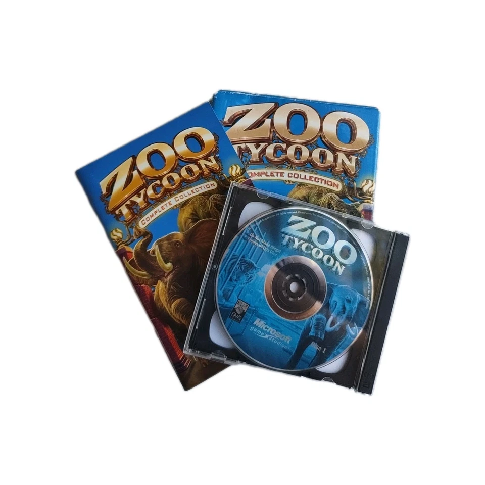 Zoo Tycoon Complete Collection PC CIB PC Game Marine Mania Microsoft UNTESTED - Image 2 of 4