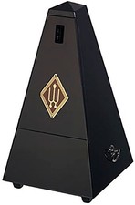 WITTNER wooden metronome black matte finish beat bell without 806