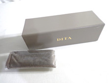 DITA EYEGLASSES SUNGLASSES BOX HARD CASE MAGNETIC CLOSURE NEW CLEANING CLOTH