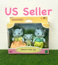 Sylvanian Families Elephant Family Trio 5771 Set Calico Critters