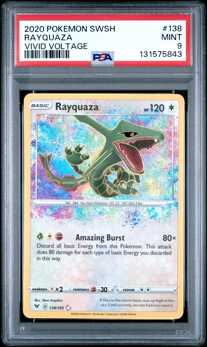 Rayquaza 138/185 Swsh04: Vivid Voltage for sale | eBay