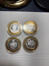 RESERVED FOR JOHN PATHKO:  29-Limited Edition Ten Dollar Casino Tokens