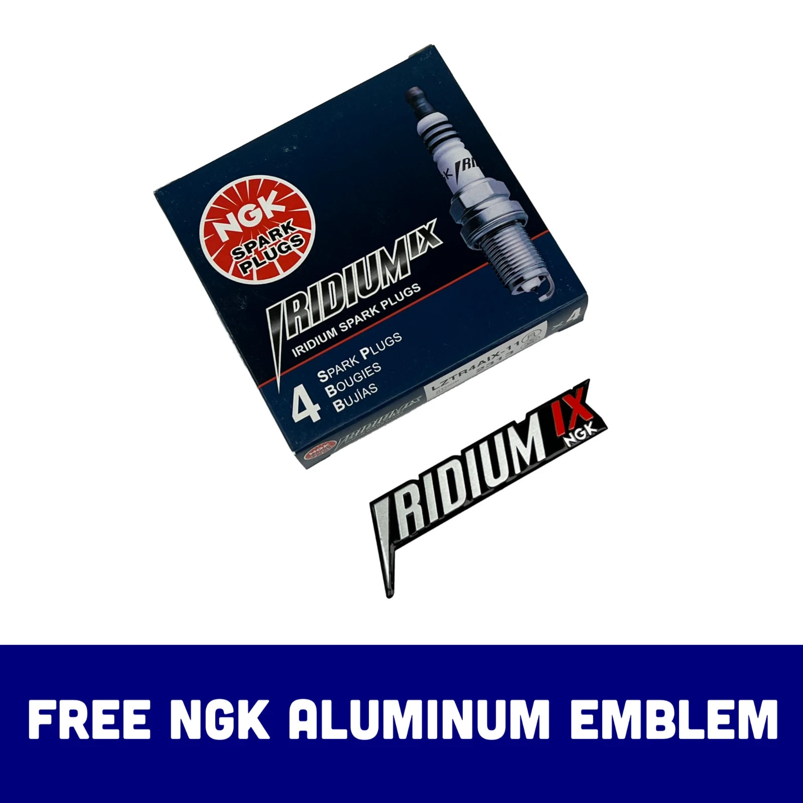 87-91 STERLING 825 827 NGK IRIDIUM IX SPARK PLUGS KIT