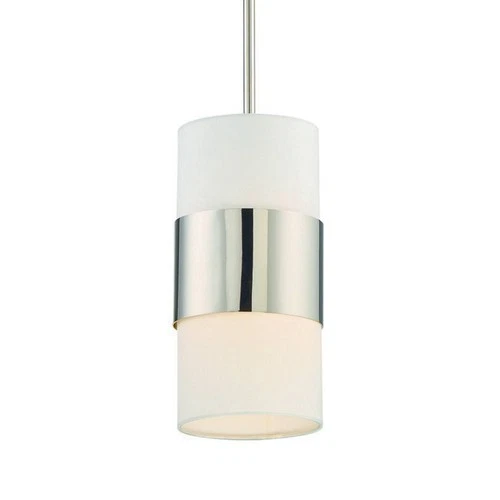 Crystorama Grayson 6" Wide Polished Nickel Mini Pendant - Picture 5 of 7