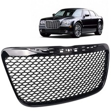 Front Bumper Grille Grill 2011 12 13 14 Chrysler 300300c Srt Style Gloss Black Front Bumper Grille Grill 2011 12 13 14 Chrysler 300300c Srt Style Gloss Black