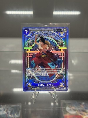 One Piece CCG Luffy-Tarou ST18-005 Full Art SR OP11 Fist of Divine Speed Eng NM