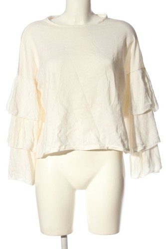ONLY Camicetta da notte Donna Camicetta a blusa Taglia IT 42 bianco sporco