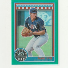 2025 Panini Stars and Stripes USA Baseball #53 Daniel Cuvet Green
