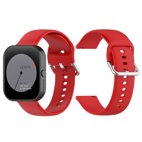 Silikon-Sportarmband, verstellbares Armband für CMF Watch Pro D395 (rot) - Zdjęcie 4 z 9