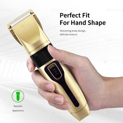 Haarschneider Bart Rasierer Trimmer Profi Haarschneidemaschine Clipper Hair Akku - Bild 6 von 14