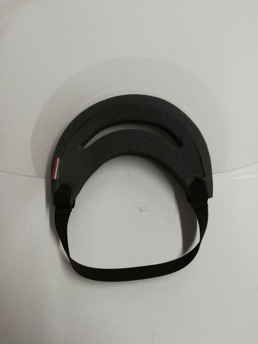 Visiera protettiva protezione integrale viso plastica pvc crystal trasparente - Foto 4 di 11