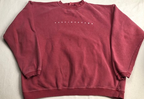 Comfort Colors Provincetown Logo hellroter Pullover Größe Large Herren L