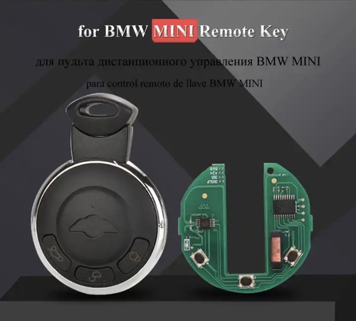 3 Button Smart Remote Key Keyless Entry Fob 868MHz For BMW Mini Cooper 2007-2014 - Picture 5 of 10