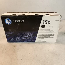 HP C7115X 15X Black Hi Yield Cartridge Genuine New OeM Open Box free ship