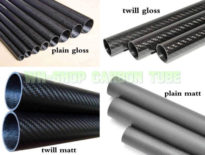 3K Carbon Fiber Tube OD11mm 12mm 13mm 14mm 15mm 16mm 17mm 18mm 19mm 20mm x 500mm - Image 3 of 4