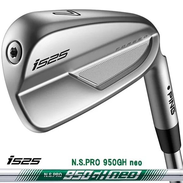 PING i525 Iron set 5（#6-9、PW）N.S.PRO 950GH neo Steel Shaft