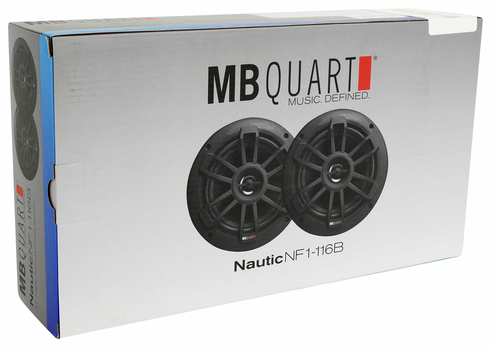 4 Морские 2-полосные коаксиальные динамики MB QUART NF1-116B 65 мощностью 80 Вт черные для лодки