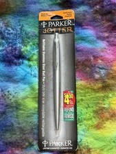 VTG Deadstock Steel CHROME 90s PARKER JOTTER ...