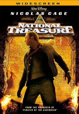 National Treasure (DVD, Widescreen) w/ Nicholas Cage, 2004, NEW *FREE SHIPPING