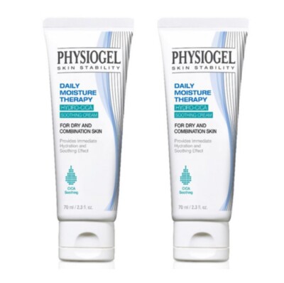 Physiogel Daily Moisture Therapy Hydro-CICA Soothing Cream | 70ml x 2 | For Dry