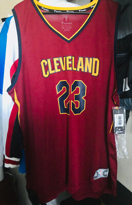 NBA Fanatics Fastbreak 2017 Cleveland Cavaliers Lebron James 23 Road Jersey  2XL