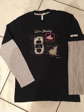 Capt’n Sharky Langarmshirt Pirat Logo Piraten Hai Gr.128/134 NEUwertig NP 28€