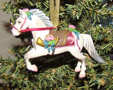 Trail of Painted Ponies, VICTORIAN Horse Christmas Ornament 4022242