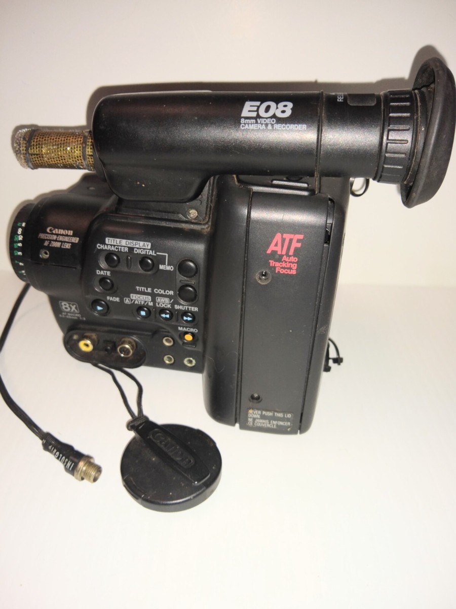 Canon VideoHi8 Movieboy E2 ④ Yahoo!オークション -「boy」(8ミリビデオカメラ) (ビデオカメラ