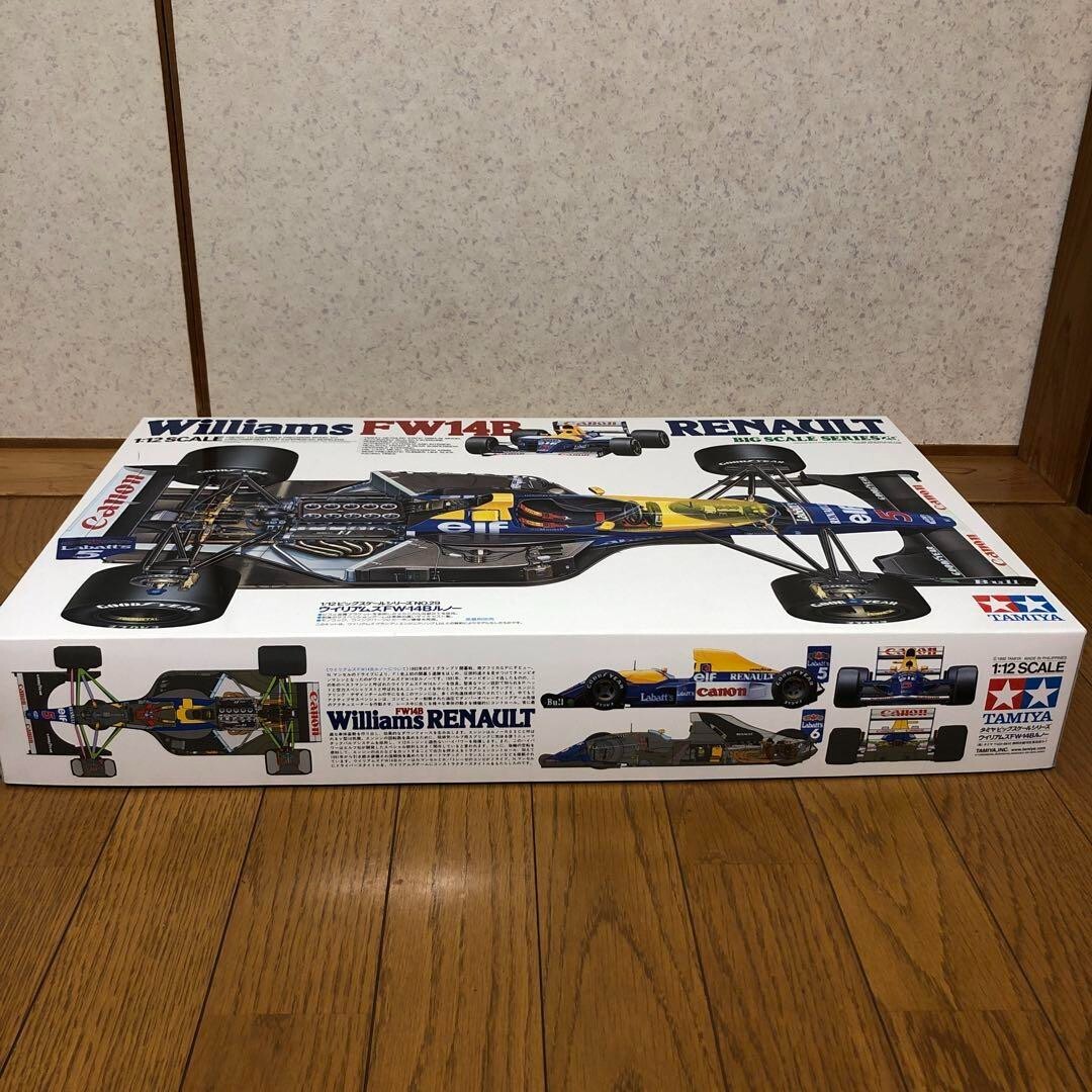 TAMIYA 1/12 WILLIAMS FW14B RENAULT Nigel Mansell Big Scale TAMIYA 1/12 WILLIAMS FW14B RENAULT Nigel Mansell Big Scale