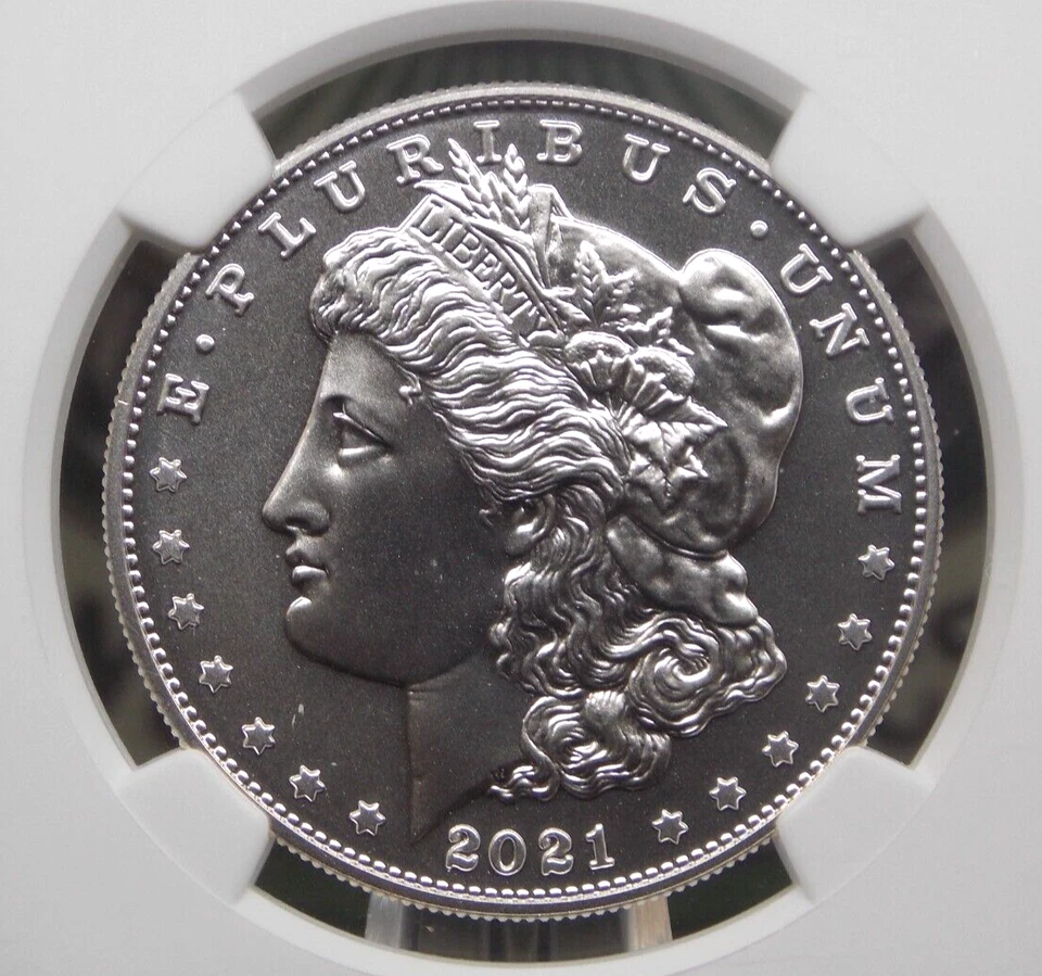 2021 "D" Morgan SILVER Dollar 100th Anniversary $1 NGC MS69 FDOI #006 ECC&C, Inc - Image 2 of 4