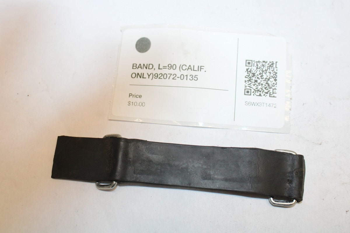 BAND, L=90 (CALIF. ONLY)92072-0135 2016 Kawasaki Versys 650 | eBay