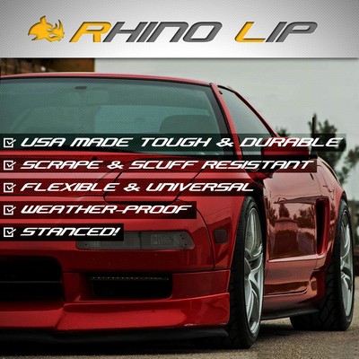 Universal Ground Effects Lowering Front Chin Lip Splitter Super Fast Exotic Cars