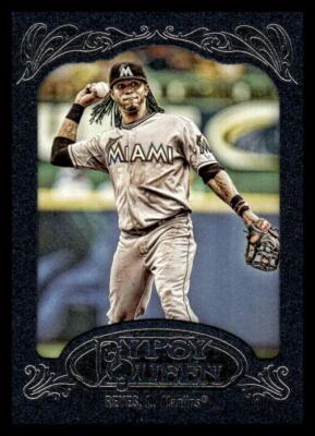 2012 Topps Gypsy Queen Framed Blue #137 Jose Reyes Miami Marlins /599
