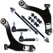 8x Front Lower Control Arms Tie Rod End Kit For 2001-2010 Chrysler PT Cruiser