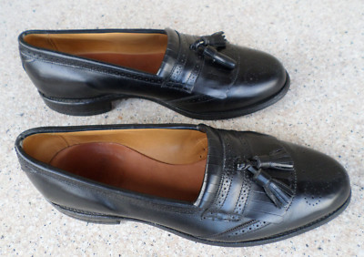Allen Edmonds Tassel Loafers 11 D Black Kiltie Dress Moc Toe Business Casual Allen Edmonds  main image 4