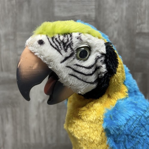 Hasbro FurReal Friends SQUAWKERS McCaw Papagei interaktiver Vogel mit entferntem Barsch - Bild 15 von 16