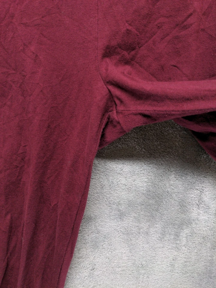 Leggings informales de tiro medio granate talla grande OLD NAVY para niñas Foto 4 de 4