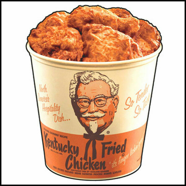 Fridge Fun Refrigerator Magnet KFC Kentucky Fried Chicken Bucket ...