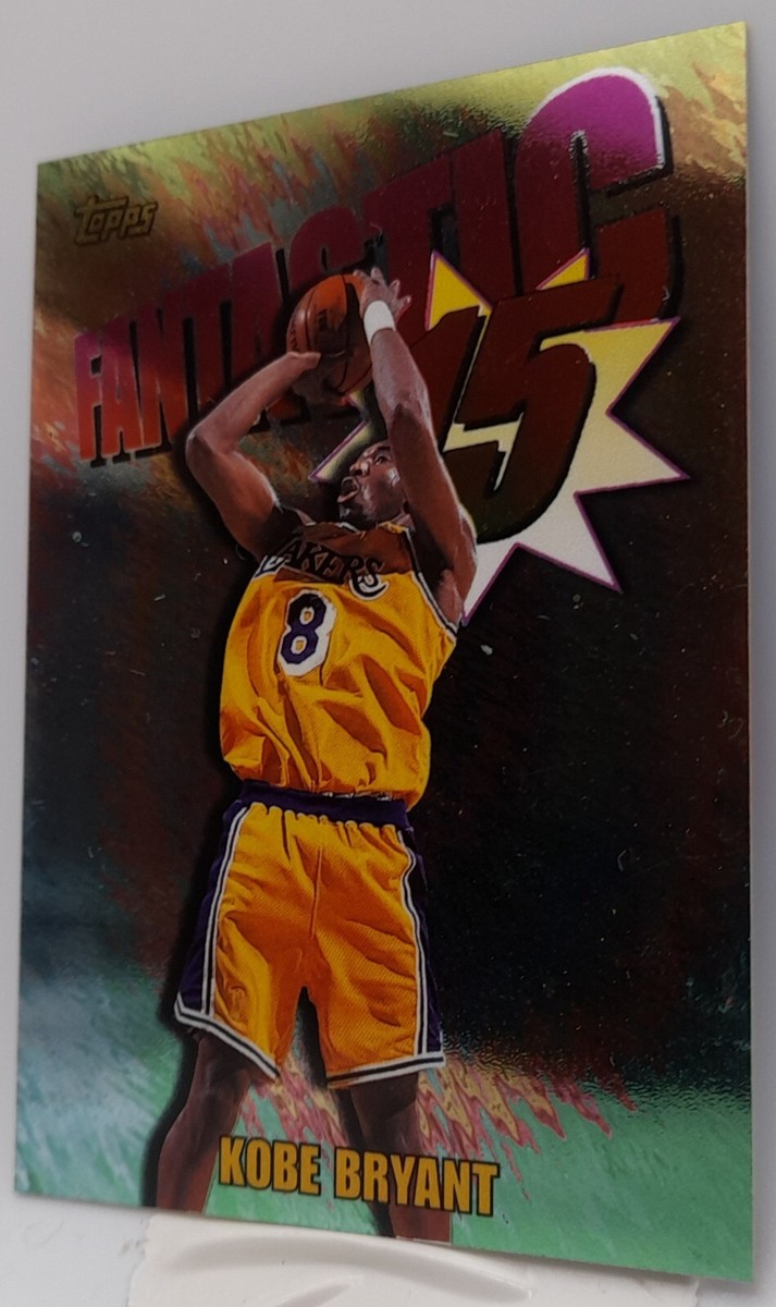 Kobe Bryant 1997-98 Topps Fantastic 15 #F12 Lakers Kobe Bryant 1997-98 Topps Fantastic 15 #F12 Lakers