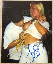 Ice T & Coco Dual SIGNED 8x10 Photo Celebrity Auto Autograph 1/1
