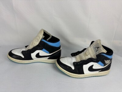 Nike Air Jordan Mid University Blue UNC BQ6472-102 Women7 Sneakers 2021  Worn