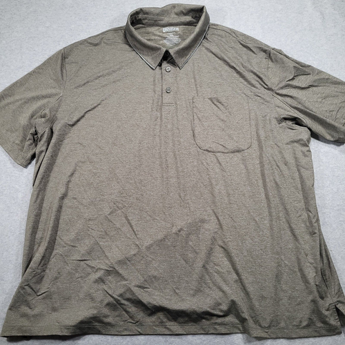 Olla a presión marrón Duluth Trading para hombre 3XL polo lucha contra olores bolsillo absorbente - Imagen 3 de 7