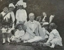 1908 Actor Richard Mansfield illustrated