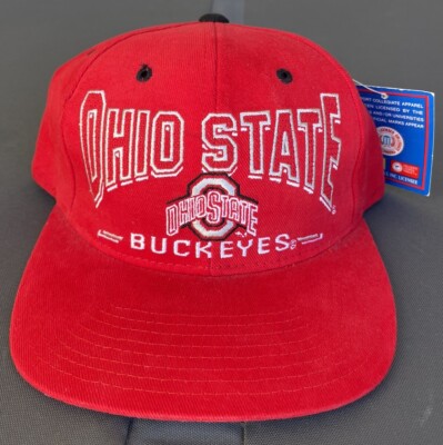 NWT Vintage 90s Ohio State Buckeyes Lee Sport Nutmeg Mills Snapback Hat Cap