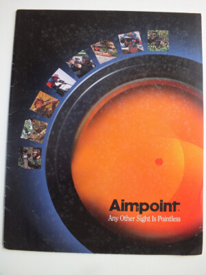 Aimpoint Sights/ Mounts Brochure; Data & Specifications