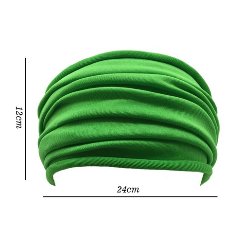 Women Yoga Sports Gym Workout Wide Hair Bandana Wrap Head band headband Scarf♧ ↖ - Picture 7 of 26