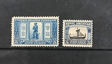 USA Scott # 619, 621 VF OG NH MNH Stamps US Cat $45